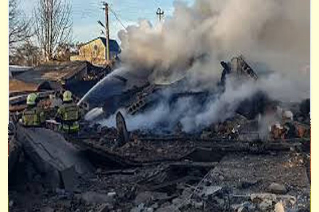 এক মাসে ইউক্রেনে ৬ হাজারের বেশি ড্রোন হামলা